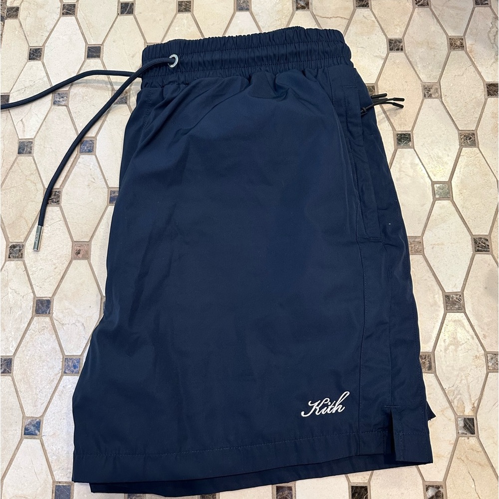Kith Navy Athletic Shorts
